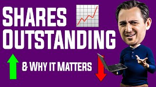 What are SHARES OUTSTANDING  Stock Market Basics [upl. by Just]