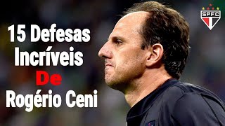 15 Defesas Incríveis de Rogério Ceni •HD• [upl. by Hoisch505]