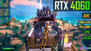 RTX 4060 8GB  Fortnite Chapter 4 [upl. by Bettina]