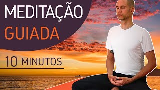 Meditação Guiada  10 minutos  Direta e profunda  Mindfulness [upl. by Hakym]