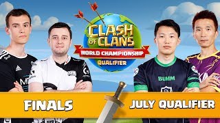 World Championship  July Qualifier  FINALS  Clash of Clans [upl. by Veronike173]