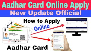 How to apply online aadhar card  Aadhar card ke liye online apply kaise kare 2020 [upl. by Erda]