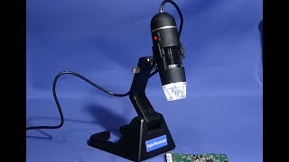 S06 25X600X Digital USB Microscope amp Software Program [upl. by Aseyt]