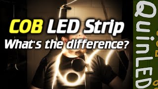 QuinLED Taking a look at COB LED strip [upl. by Haziza]