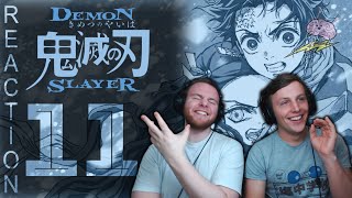 SOS Bros React  Demon Slayer Season 1 Episode 11  Tsuzumi Mansion [upl. by O'Toole]