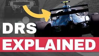 How the DRS Drag Reduction System works in Formula 1 [upl. by Stimson297]