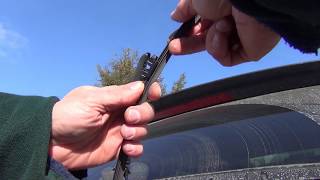 BMW Rear Wiper Blade Replacement Easy Step By Step Instruction [upl. by Boyes]