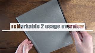 Remarkable 2 Usage Overview amp Features Demonstration [upl. by Burra726]