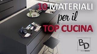 10 Materiali per il TOP CUCINA  Belula Design [upl. by Adnilak295]