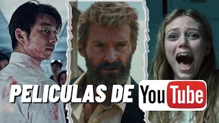 Top 10 PELÍCULAS para ver en YOUTUBE Completas 🔥 [upl. by Attenaj]