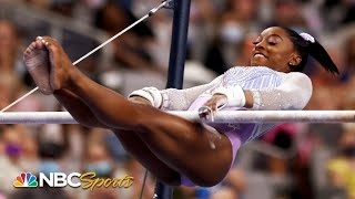 Simone Biles eyes 7th National Title after dominating night one performance  NBC Sports [upl. by Matias]