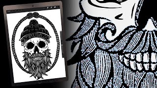 Turn Your Procreate Designs Into A Vector iPad only [upl. by Ynatsyd114]