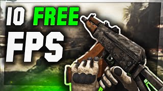 TOP 10 Free PC FPS GAMES [upl. by Dachia]