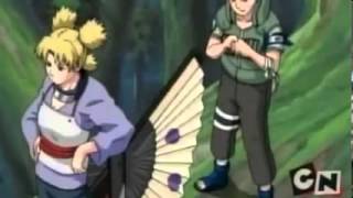 Temari vs Tayuya english dubbed [upl. by Annairba]