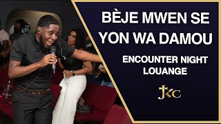 BÈJE MWEN SE YON WA DAMOU  Akolad Louange  JKC Encounter Night [upl. by Tehcac]