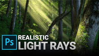 Add realistic Light Rays with Adobe Photoshop Brush in description [upl. by Enilhtak]