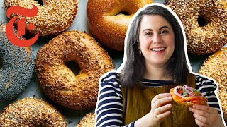 Claire Saffitz Makes Homemade Bagels  NYT Cooking [upl. by Senecal]