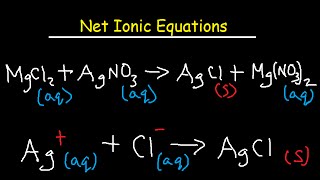 Net Ionic Equation Worksheet and Answers [upl. by Eninnej]