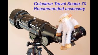 Top upgrades for Celestron Travelscope 70 [upl. by Jamaal]