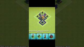 town hall 7 base ll town hall 7 base link ll th7 ll coc shorts youtubeshorts short youtube coc [upl. by Hilary523]