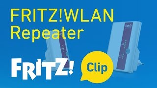 FRITZ Clip – estendere la portata della rete wireless con il FRITZWLAN Repeater [upl. by Persas]