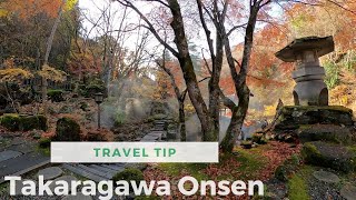 Takaragawa Onsen Osenkaku  Great destination in Japan [upl. by Clarey706]