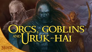 Orcs Goblins amp Urukhai  Whats the Difference  Tolkien Explained [upl. by Nettle412]