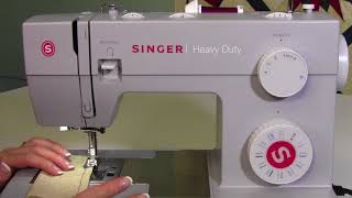 Singer Heavy Duty 4423 22 Overcast Stitch [upl. by Filberte92]