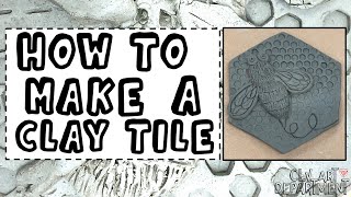 How to make a clay tile [upl. by Ella]