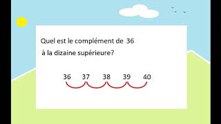 Maths CP CE1 complément à la dizaine supérieure [upl. by Ahsuoj371]