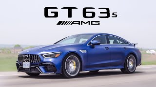 2019 MercedesAMG GT63S 4 Door Coupe Review  Most Powerful 4 Door Mercedes Ever Built [upl. by Nocam]