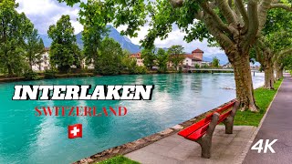 Interlaken Switzerland 4K  🇨🇭 [upl. by Chaing217]