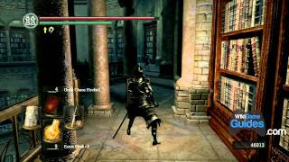 Dark Souls Walkthrough  The Dukes Archives Spinning Staircases amp Fire Keeper Soul Part 079 [upl. by Dray]