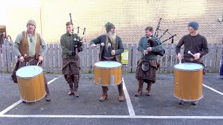 Special quotScotland The Bravequot mix by Scottish tribal band Clanadonia for St Andrews Day 2019 in Perth [upl. by Capello]