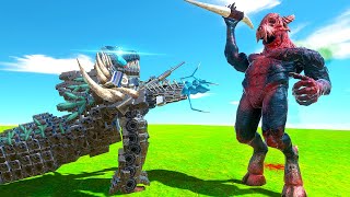 GODZILLA Suit is Overpowered  Animal Revolt Battle Simulator [upl. by Yamauchi234]