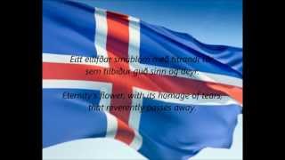 Icelandic National Anthem  quotLofsöngurquot ISEN [upl. by Jacobina470]