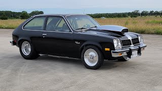 1976 Chevrolet Chevette Pro Street For Sale421 Dart BlockTH40013X31 Rear Tires31 Spline Axles [upl. by Sarita511]