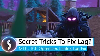 Secret Tricks To Fix Lag MTU TCP Optimizer Leatrix Lag Fix [upl. by Asor]