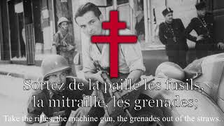 Song of The French Resistance  quotLe Chant Des Partisansquot [upl. by Eyanaj649]