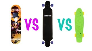 What to choose Skateboard Longboard or Cruiser [upl. by Onoitna818]