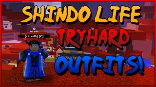 5 SHINDO LIFE OUTFITS DRIP  TRYHARD LOOKS [upl. by Auod]