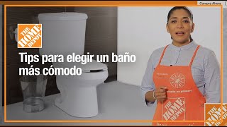 Tips para elegir un baño cómodo SANITARIOS prácticos [upl. by Ahsein]