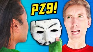 PZ9 FACE REVEAL UNMASKING Finds Clue Under Beard Extreme Hide and Seek Challenge vs New Hacker [upl. by Adlog]