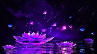 Peaceful Night 💜 Soothing Deep Sleep Music ★ Calming Meditation Healing 528Hz [upl. by Tabina]