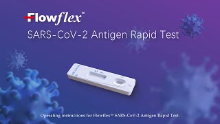 FlowFlex SARSCoV2 Antigen Rapid Test with Prefilled Extraction Buffer Tubes [upl. by Ramej]