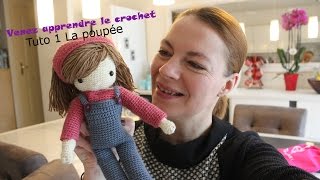 Ma poupée au crochet Tuto 1 [upl. by Akcirederf]