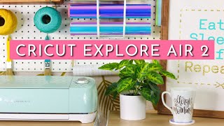 Cricut Explore Air 2 Machine For Beginners  Easy DIY Projects [upl. by Macomber789]