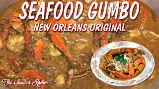 HOW TO MAKE SEAFOOD GUMBO  NEW ORLEANS STYLE [upl. by Chouest]