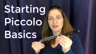 Starting Piccolo  Basics FluteTips 65 [upl. by Suolkcin]