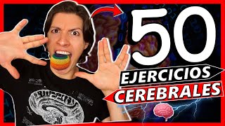 💪 50 EJERCICIOS CEREBRALES Para Fortalecer tu Mente [upl. by Strenta442]